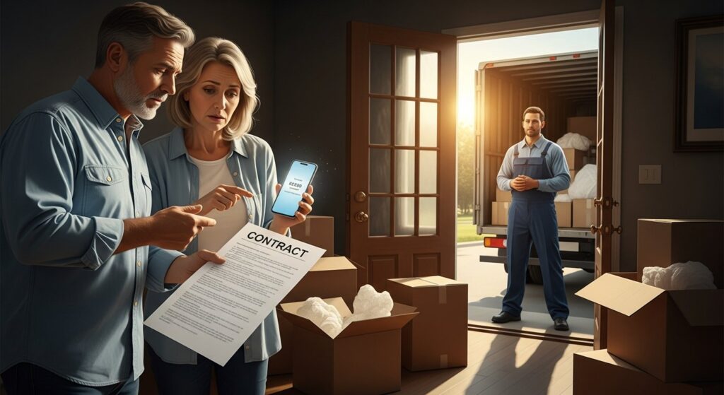how to avoid moving scams red flags