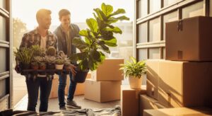 how to move plants safely long distance
