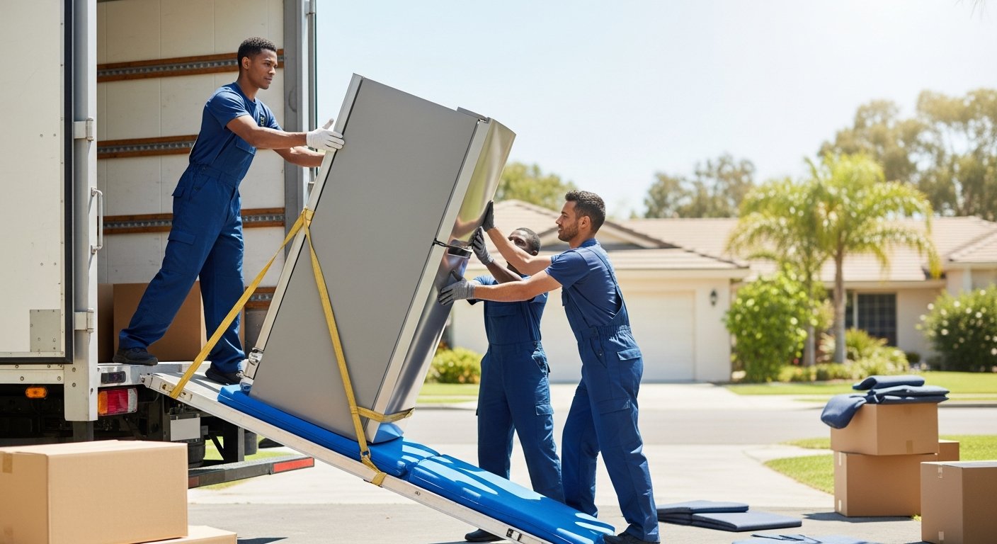 is it safe to move a fridge
