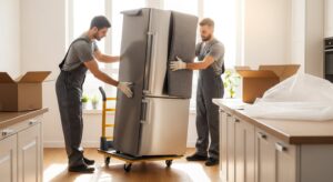 how to transport a refrigerator without damaging it
